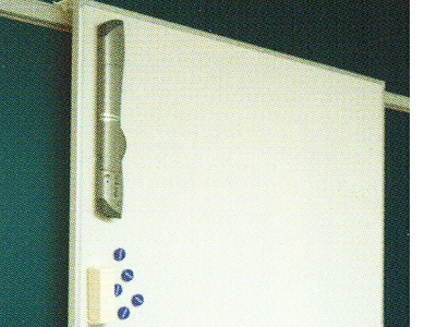 magnetic Pendax board with magnetic eraser, magnets to hold presentations materials