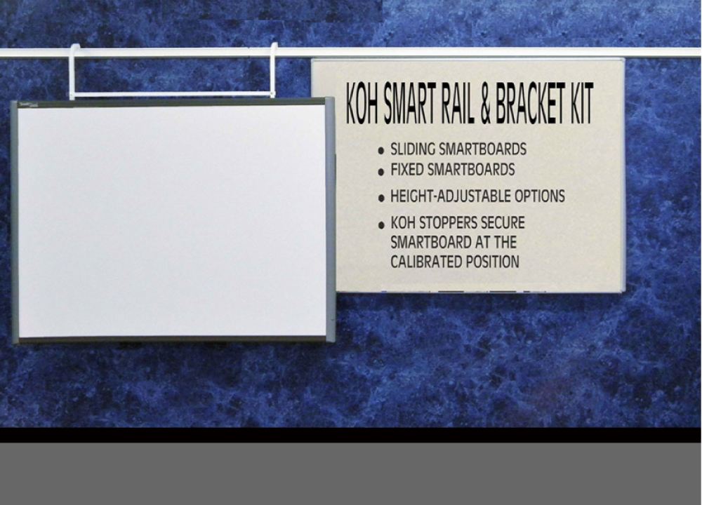 KOH Design Smartboard Rail & Bracket